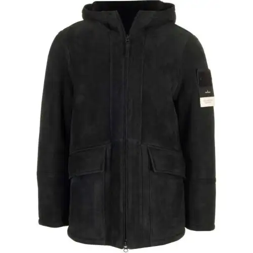 STONE ISLAND Hooded Zipped Jacket