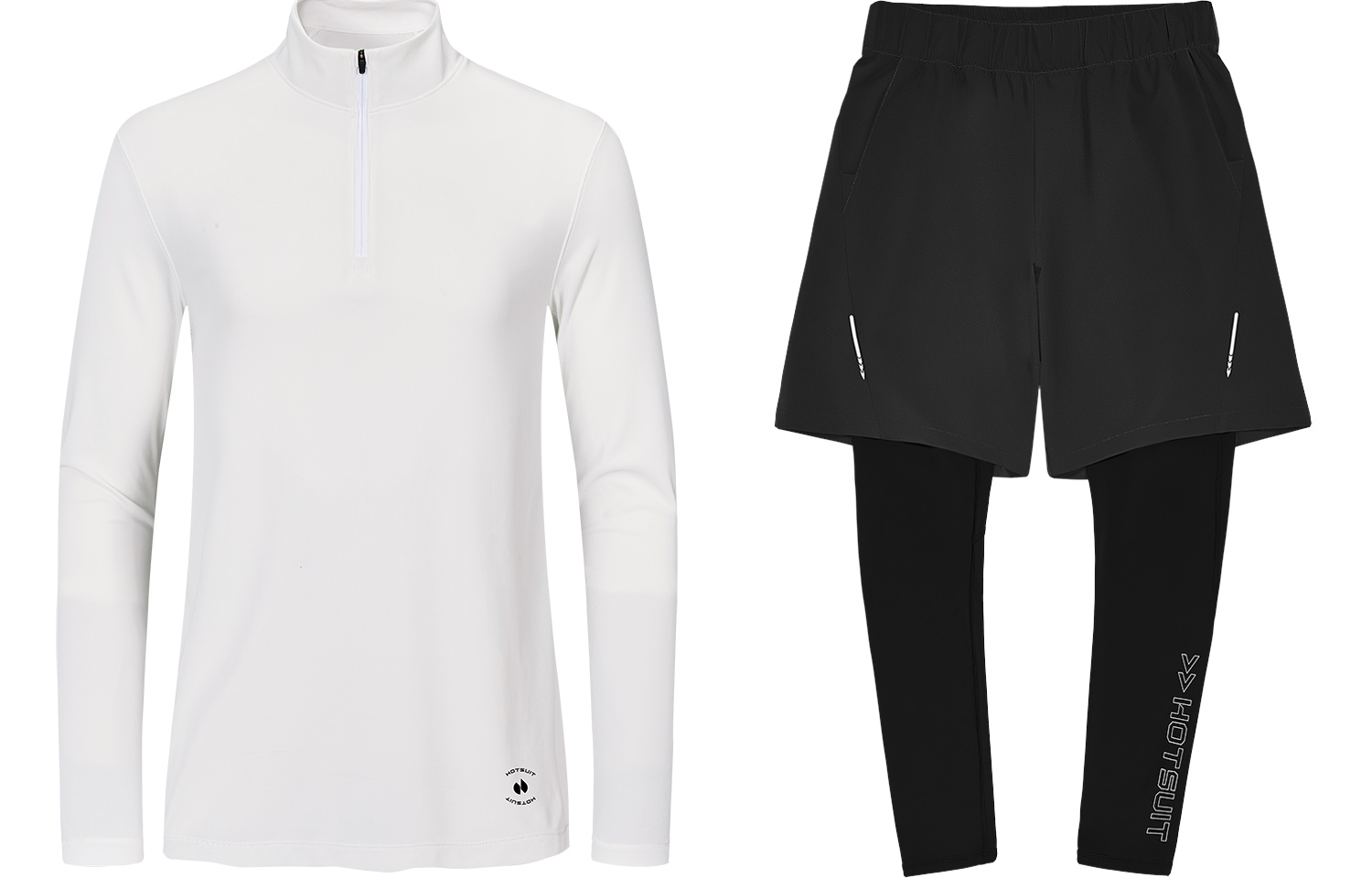 HOTSUIT Casual Sportswear Men’s Stand Collar Moderate