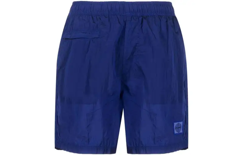 STONE ISLAND Casual Shorts Men's Royal Blue Moderate