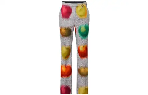 LOUIS VUITTON Casual Pants Men's Gray