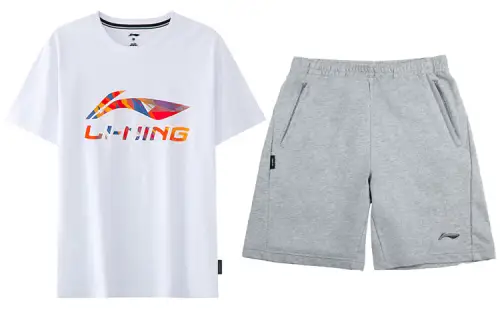 Li Ning Casual Sportswear Men's Crew Neck Moderate