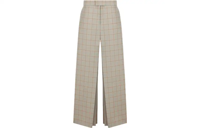 DIOR Casual Pants Men's Khaki Moderate Straight Fit Pants