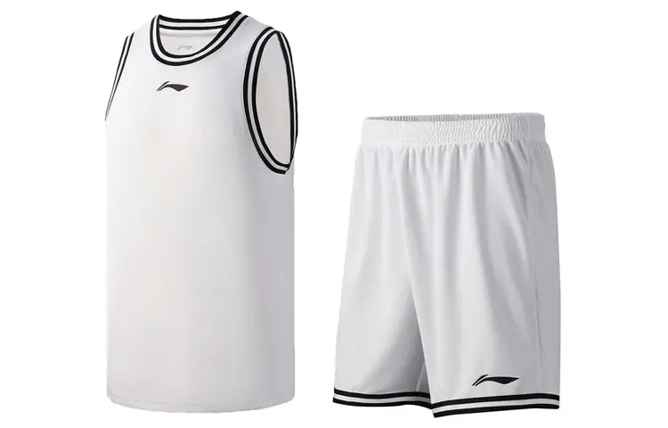 Li Ning Sports Basketball Collection Casual Sportswear Men's Crew Neck Moderate