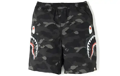 A BATHING APE Shark Series Casual Shorts Unisex