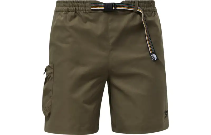 Reebok Cargo Shorts Men's Gray Green Moderate