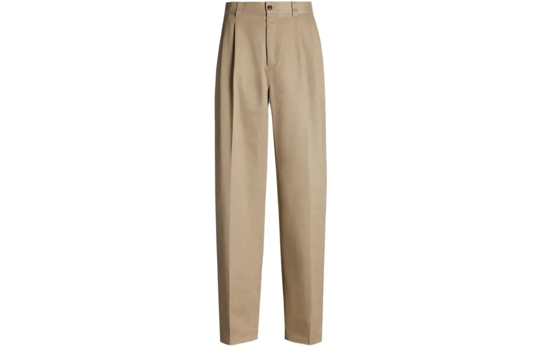 Maison Margiela X Pendleton Logo Patch Checked Yoke Trousers