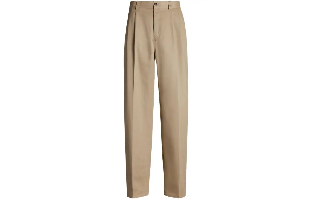 Maison Margiela X Pendleton Logo Patch Checked Yoke Trousers