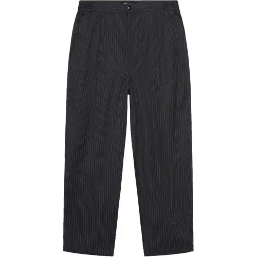 Stussy Stripe Volume Pleated Trouser Casual Pants Men's