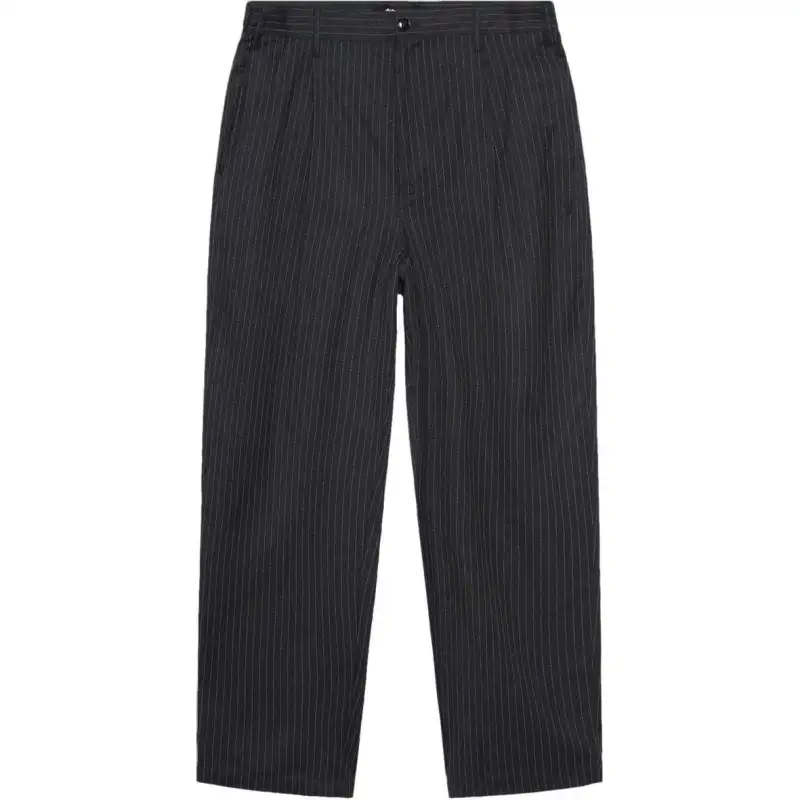 Stussy Stripe Volume Pleated Trouser Casual Pants Men's