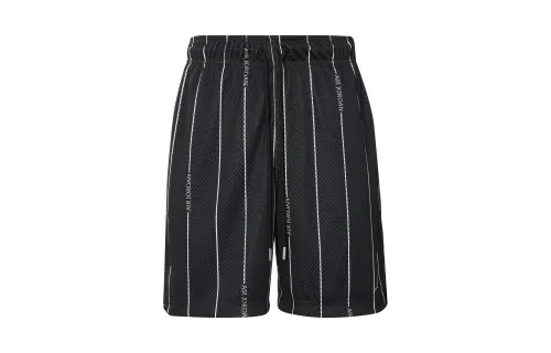 Jordan Essentials Breathable Stripe Printing Shorts Black