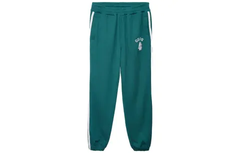 New Era Casual Pants Unisex Green Moderate Cuffed Pants