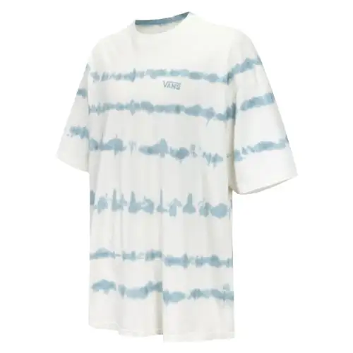 Vans T Shirts Men's Blue/White Crew Neck Moderate