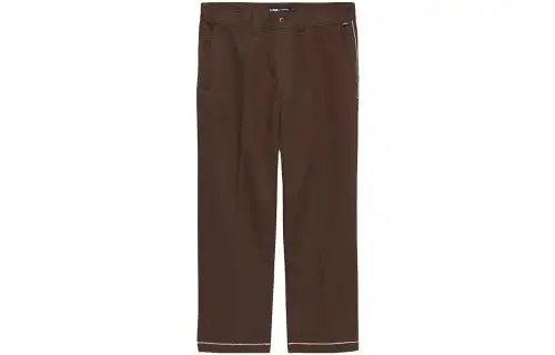 Vans MICHAEL FEBRUARY Casual Pants Unisex Brown Moderate Straight Fit Pants