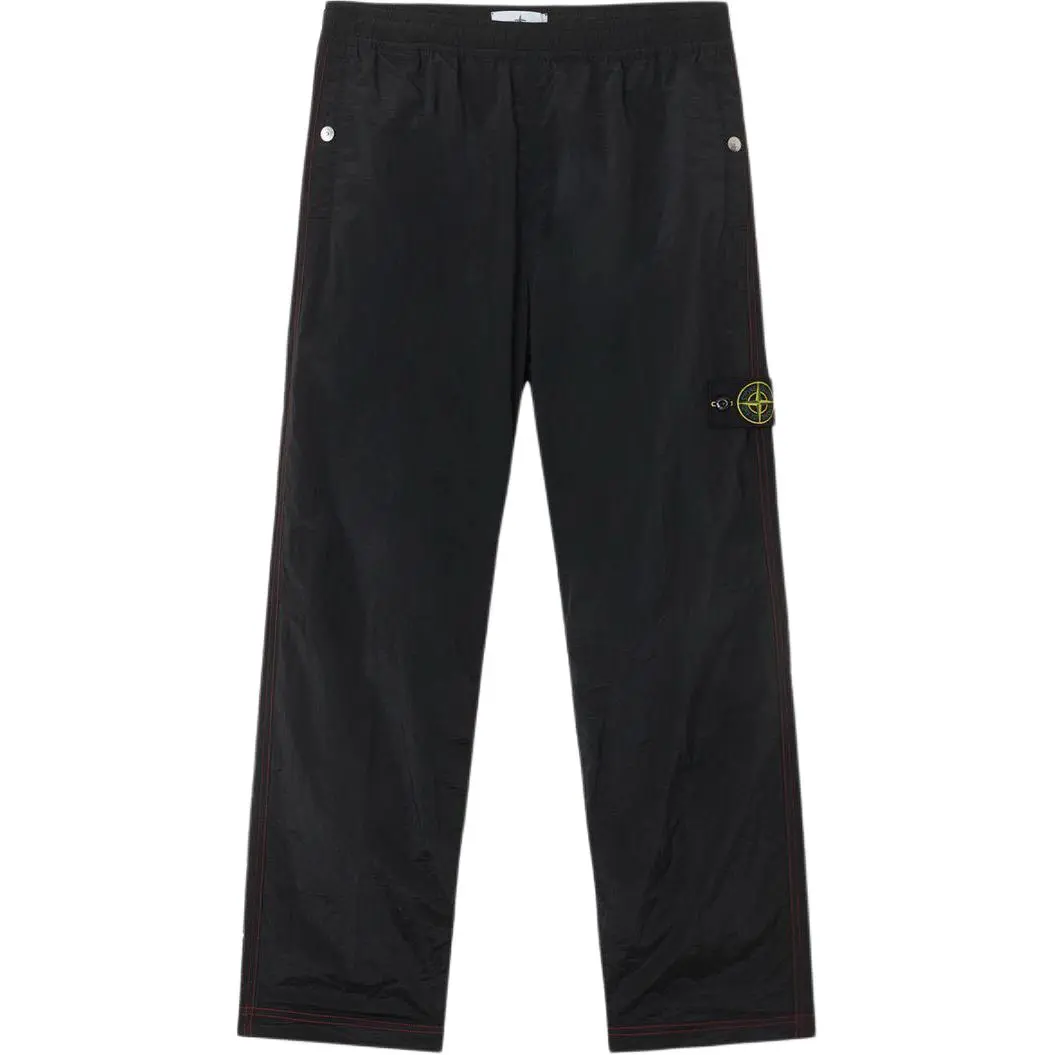 STONE ISLAND Year Of The Snake SS25 Casual Pants Unisex Black