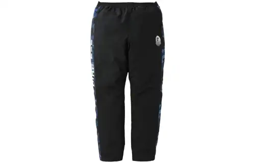 Bape Color Camo Line Track Pants