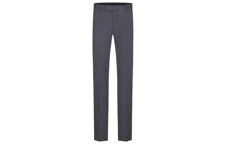 DIOR Casual Pants Men's Coal Gray Moderate Straight Fit Pants