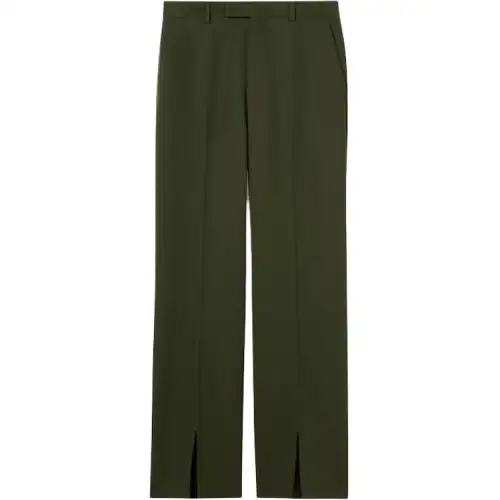 GUCCI Suit Pants Men's Forest Green