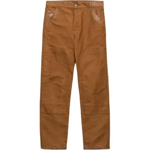 PRADA FW24 Casual Pants Men's Brown
