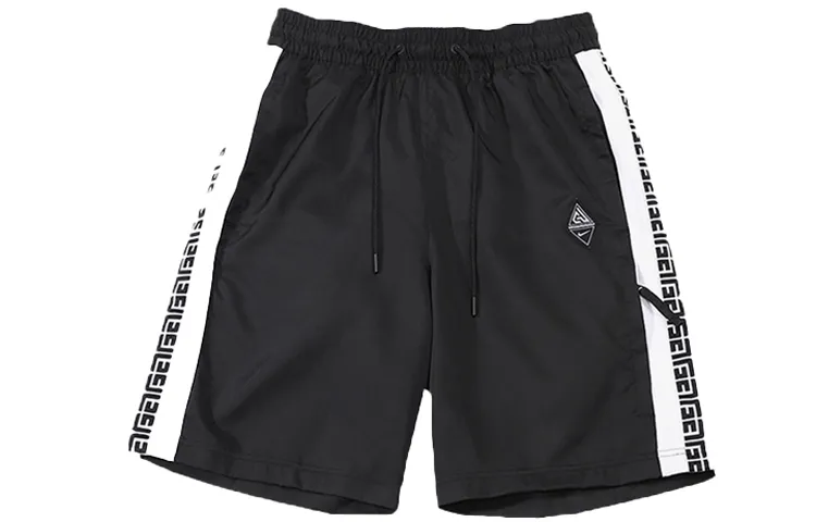 Nike Casual Shorts Men's Black Moderate Straight Fit Pants