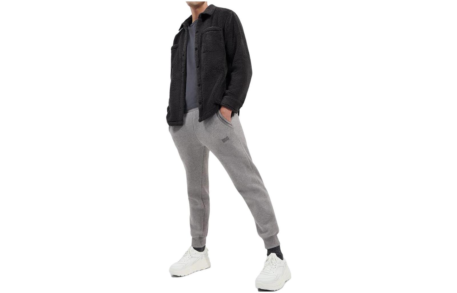 UGG Casual Pants Men's Gray Moderate Cuffed Pants