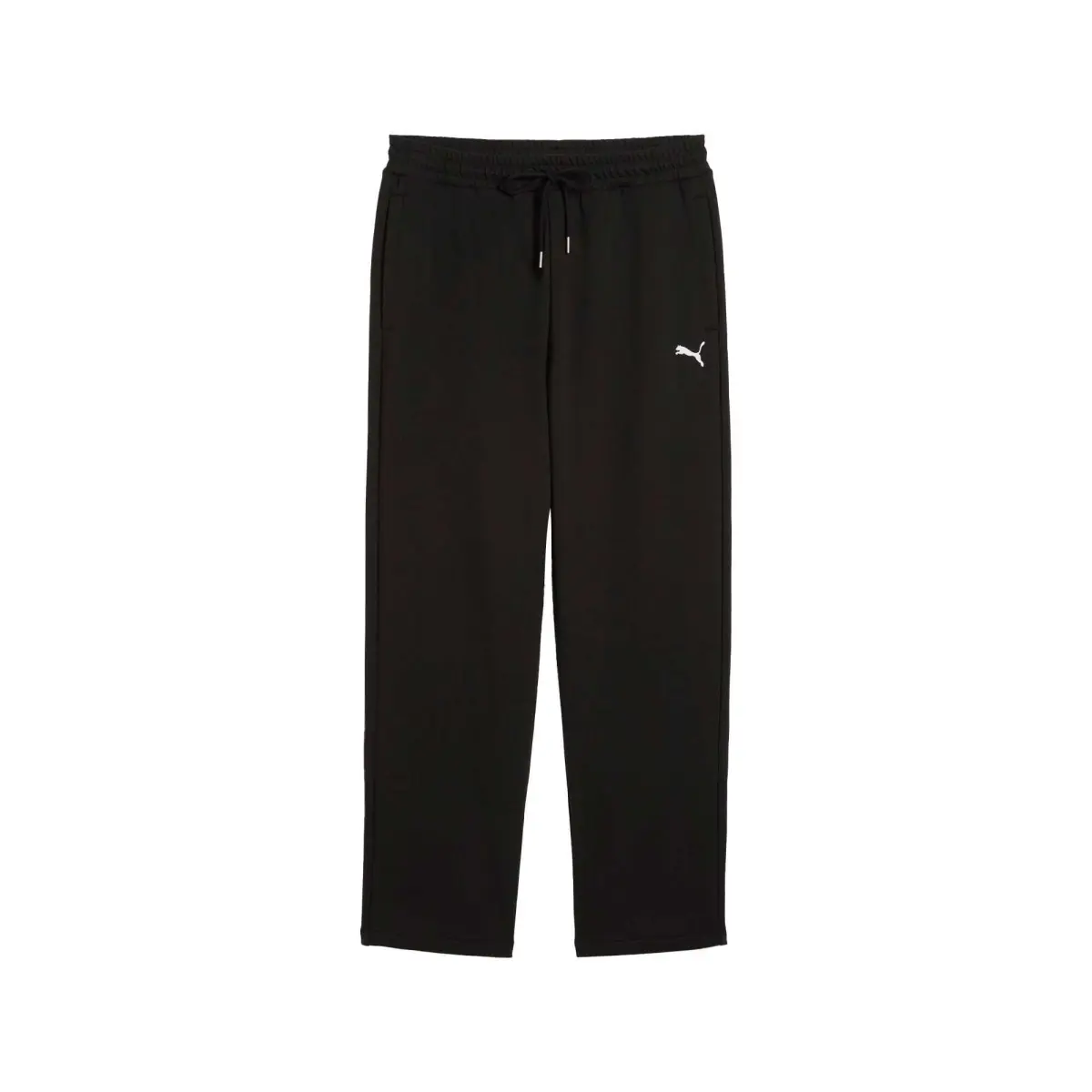 PUMA Casual Pants Men's Black Moderate Straight Fit Pants