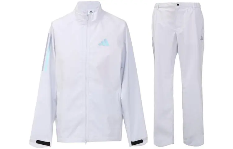 Adidas Casual Sportswear Sets Men's Stand Collar Moderate