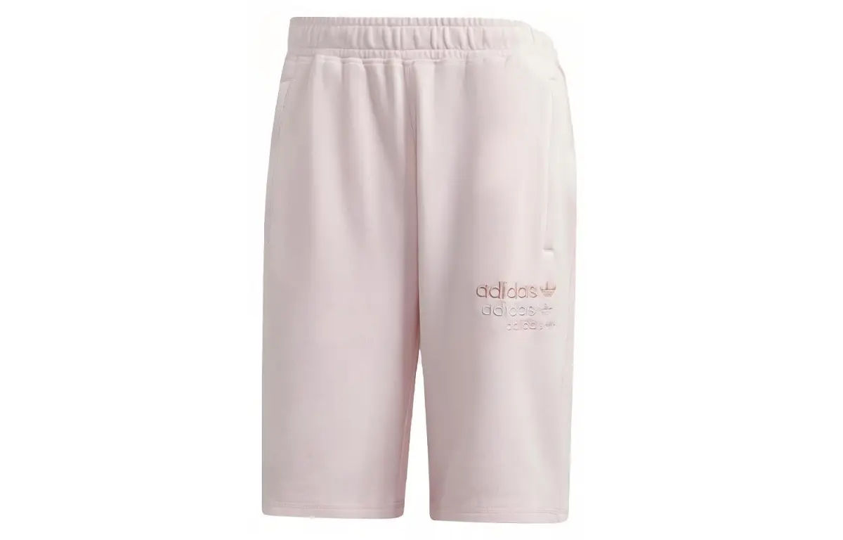 Adidas Originals Casual Shorts Men's Pink Moderate