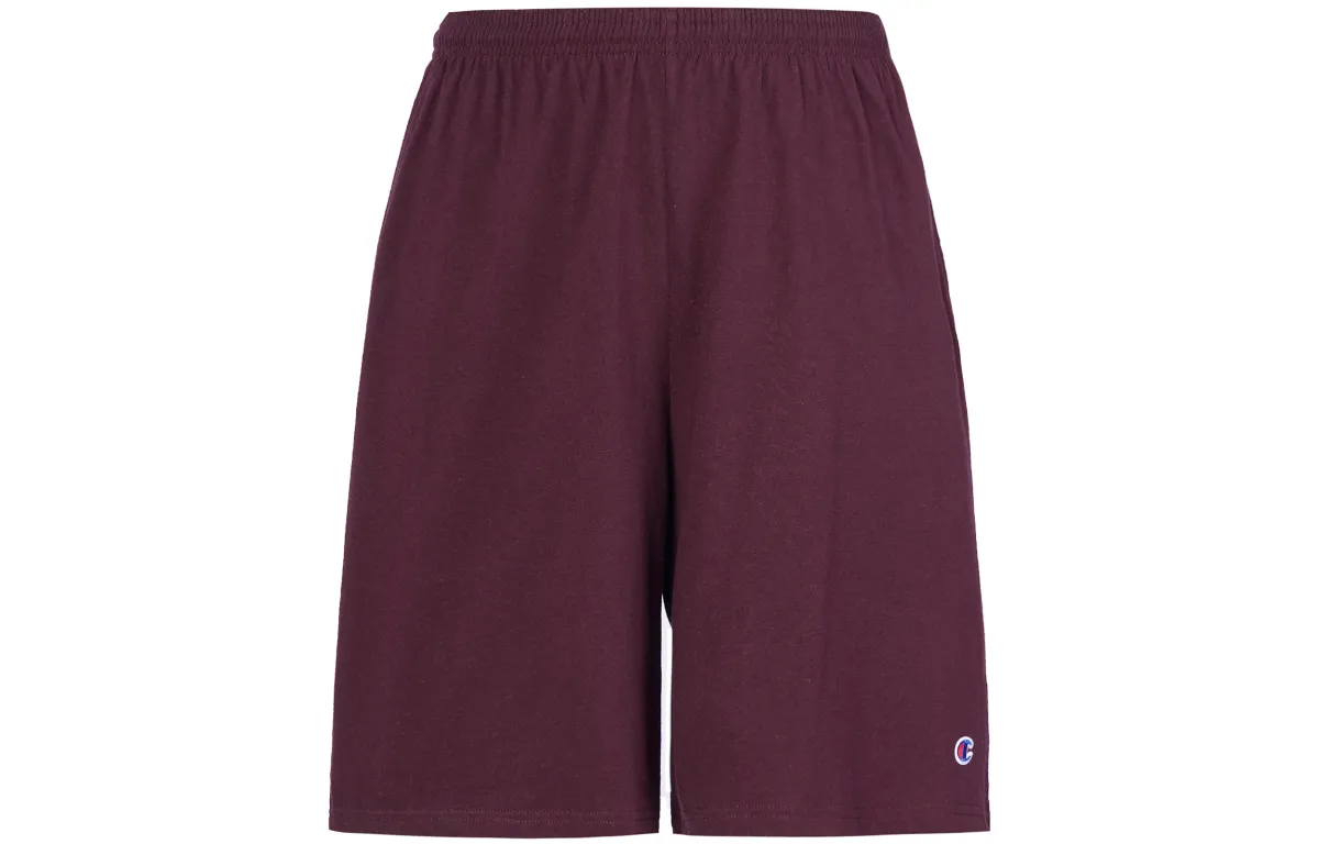 Champion Casual Shorts US Version Unisex Burgundy