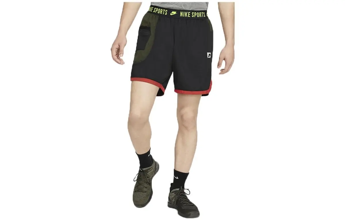 Nike Casual Shorts Men's Black Moderate