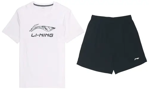 Li Ning Casual Sportswear Men's Crew Neck Moderate