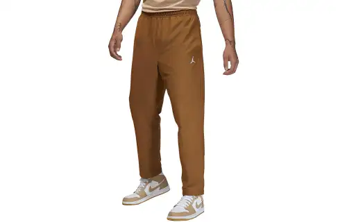 Jordan ESSENTIALS Casual Pants Men's Brown Moderate Straight Fit Pants