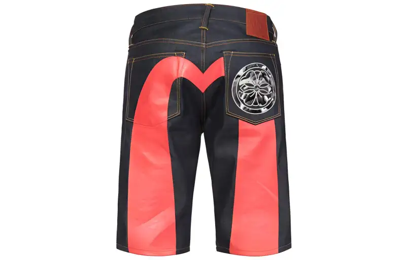 EVISU SS20 Shorts Men's Denim Blue