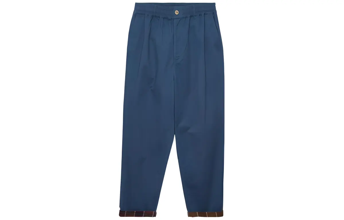 New Era Casual Pants Unisex Navy Blue Moderate Harem Pants