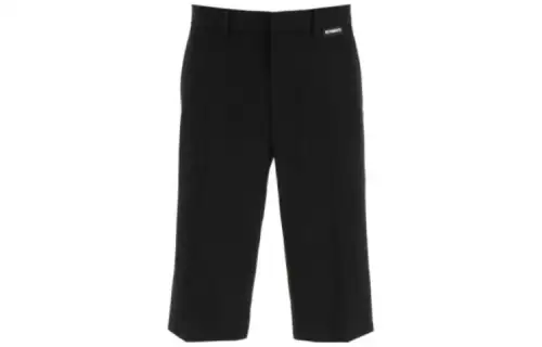 Vetements Casual Shorts Men's Black Moderate