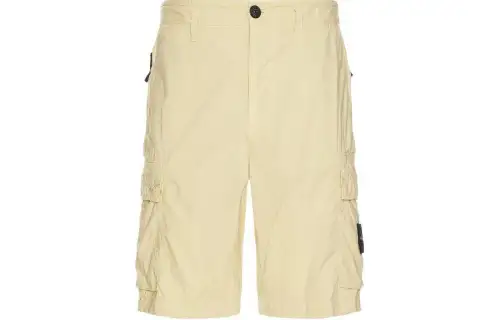 STONE ISLAND Logo Patch Bermuda Shorts