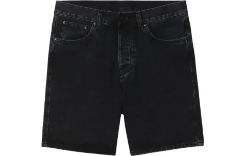 Carhartt WIP Denim Shorts Men's Black Moderate