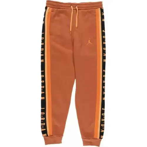 Jordan Knitted Sweatpants Men's Orange