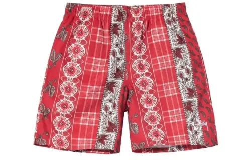 Stussy Paisley Plaid Stock Water Short