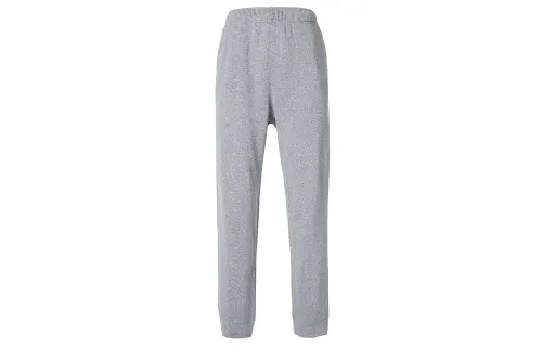 UNIQLO Thickened And Fleece Lined Elastic Waistband With Polar Fleece Lining Casual Pants Men's Smoke Gray