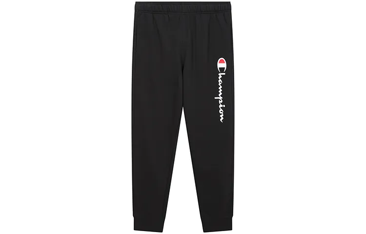Champion Script Shop Knitted Sweatpants Europe Version Unisex
