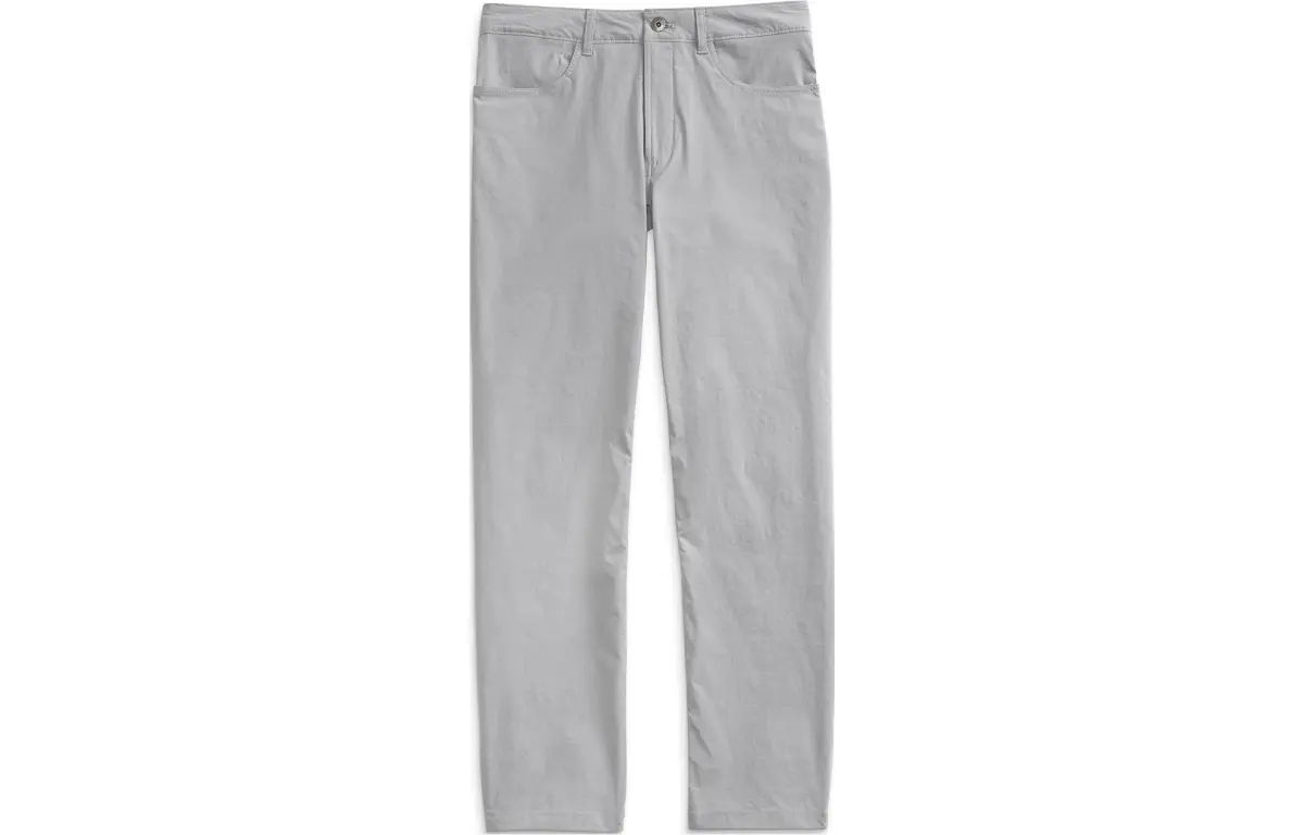 THE NORTH FACE Casual Pants Men's Light Gray Moderate Slim Fit Pants