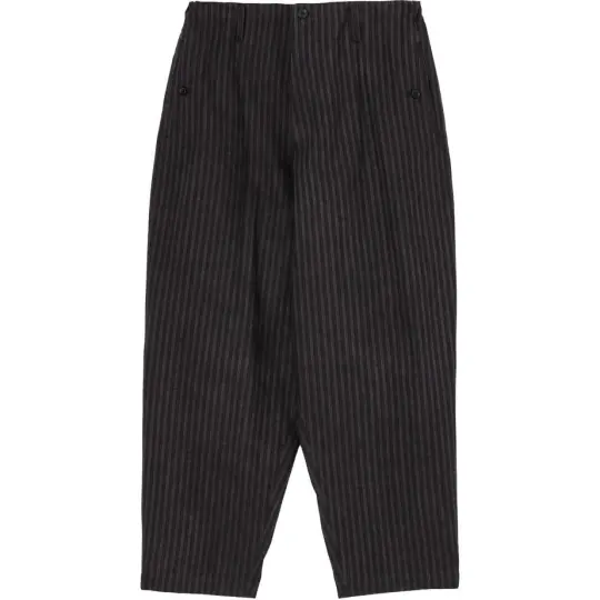 Yohji Yamamoto Striped Cotton Trousers