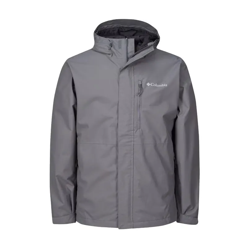 Columbia Hiking Trench Coat Men's Gray