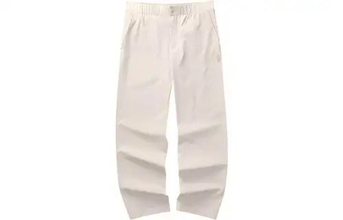 Skechers Casual Pants Men's Silver Gray/001K Moderate Straight Fit Pants