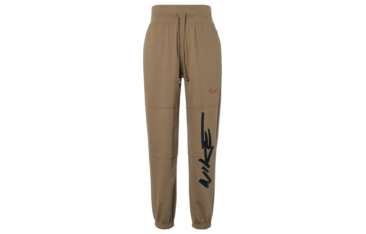 Nike X Futura Casual Pants Unisex Brown Moderate Other