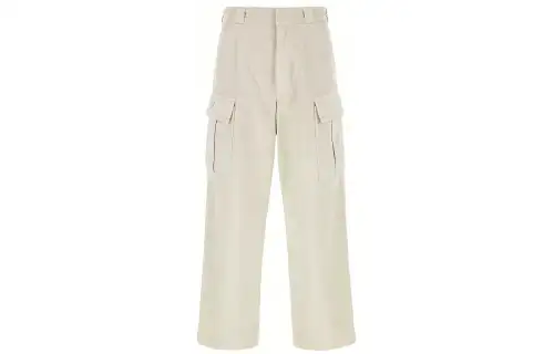 PRADA Mid-Rise Wide-Leg Cargo Trousers