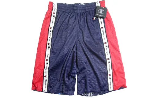 Champion Shorts Unisex Navy Blue Red