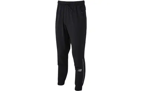 New Balance Casual Pants Men's Black Moderate Cuffed Pants