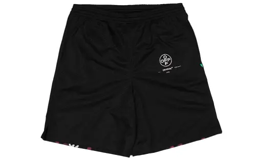 OFF WHITE SS19 Casual Shorts Men's Black Pink