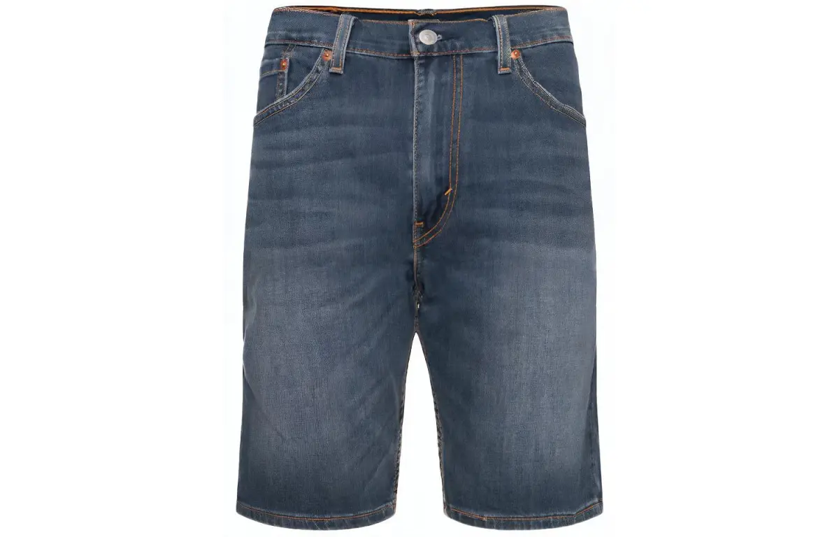 Levi's Denim Shorts Men's Gray Blue Moderate Straight Fit Pants